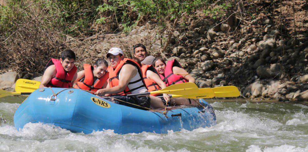 Rafting en aguas bravas nivel I - II